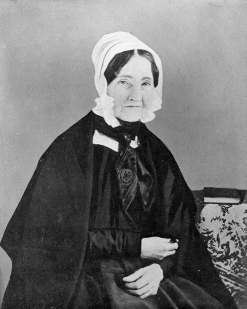 Photograph of Mrs. Ann Hite, taken in 1851